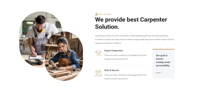 Portfolio | Carpento page